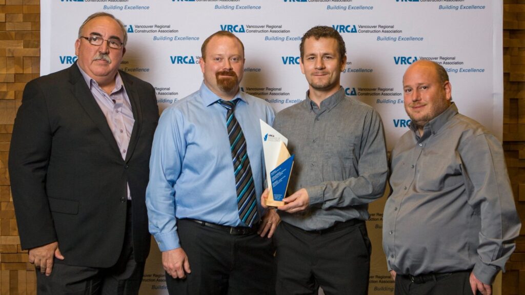 Houle receives awards at the VRCA Awards of Excellence Gala 2016.