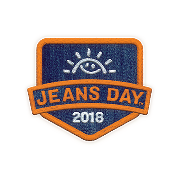 Houle celebrates Jeans Day campaign to support BC Children's Hospital Foundation.