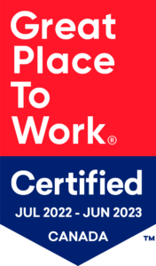 July 2022 to June 2023 Canada Great Place to Work Certification