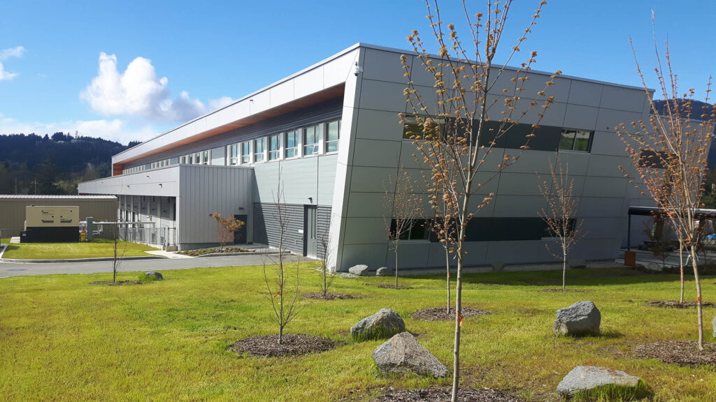 BC Hydro Nanaimo Office Building Exterior