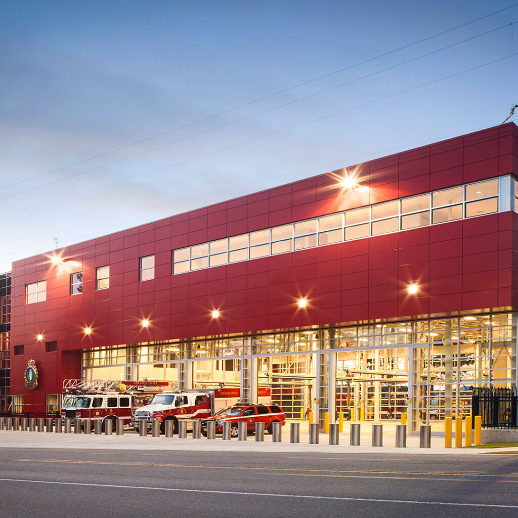 CFB Firehall Emergency Response Centre Exterior