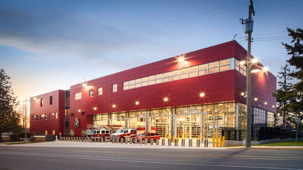 CFB Firehall Emergency Response Centre Exterior