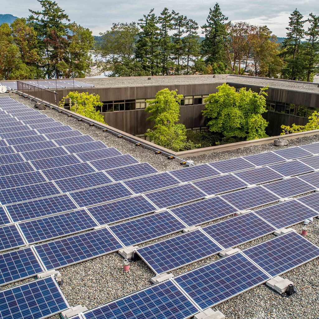 Public Works and Government Services Canada Photovoltaic Solar Panel Systems Rooftop