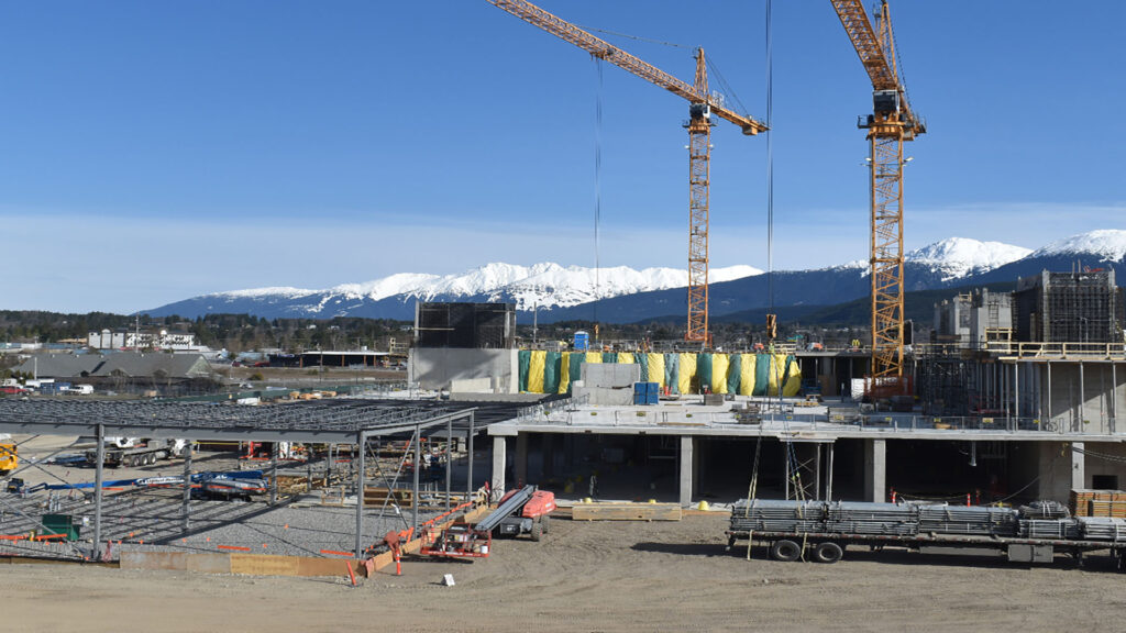 Mills Memorial Hospital Replacement Construction Site