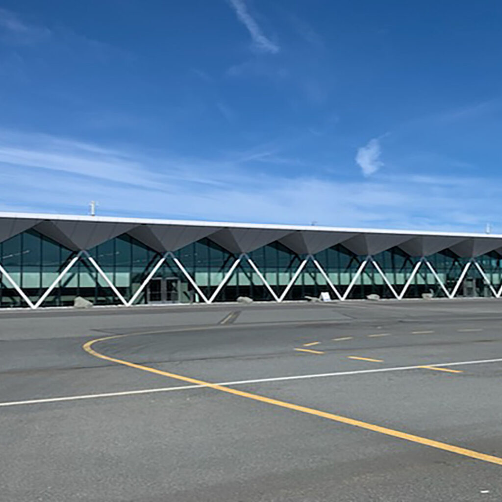 Nanaimo Airport Terminal Expansion Phase One Exterior