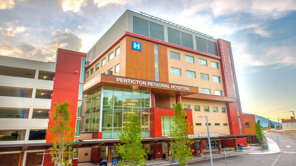 Penticton Regional Hospital Main Entrance