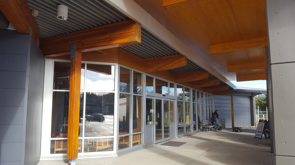 Prince Rupert Airport Terminal Entrance