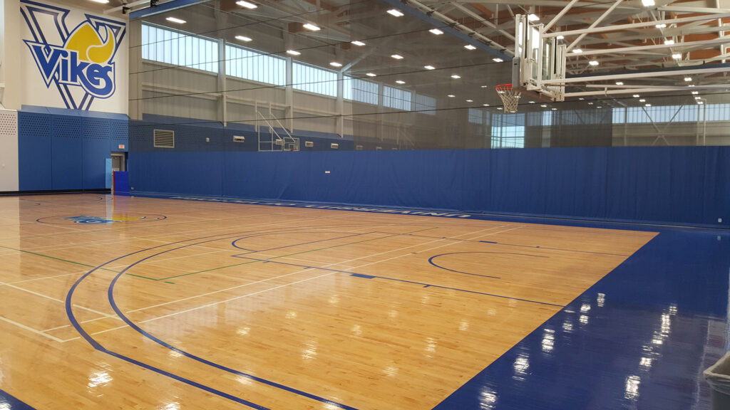 University of Victoria CARSA Building Gymnasium and Lighting Controls