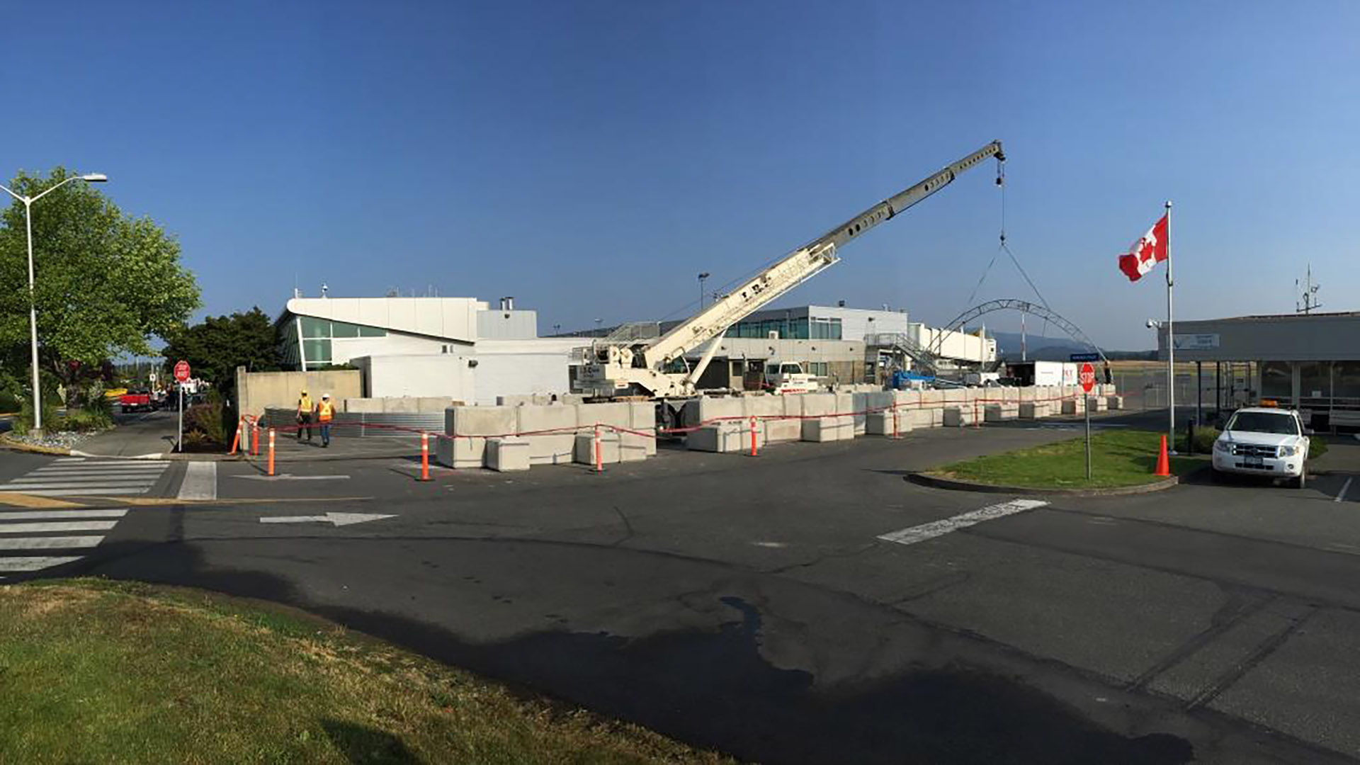 YYJ Victoria International Airport Construction Site