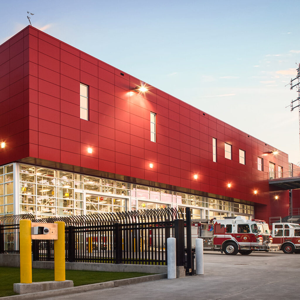CFB Firehall Emergency Response Centre Exterior