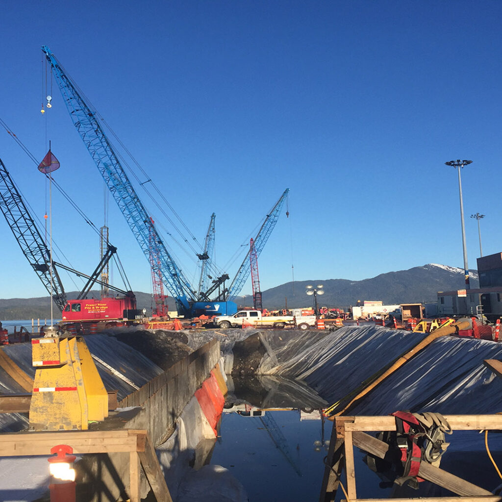 Fairview Container Terminal Expansion Construction Site