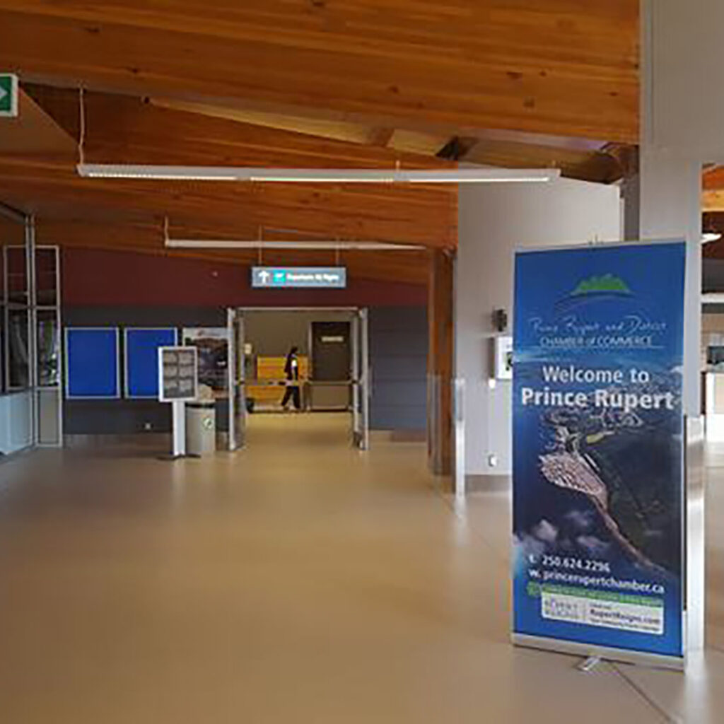 Prince Rupert Airport Terminal Departure