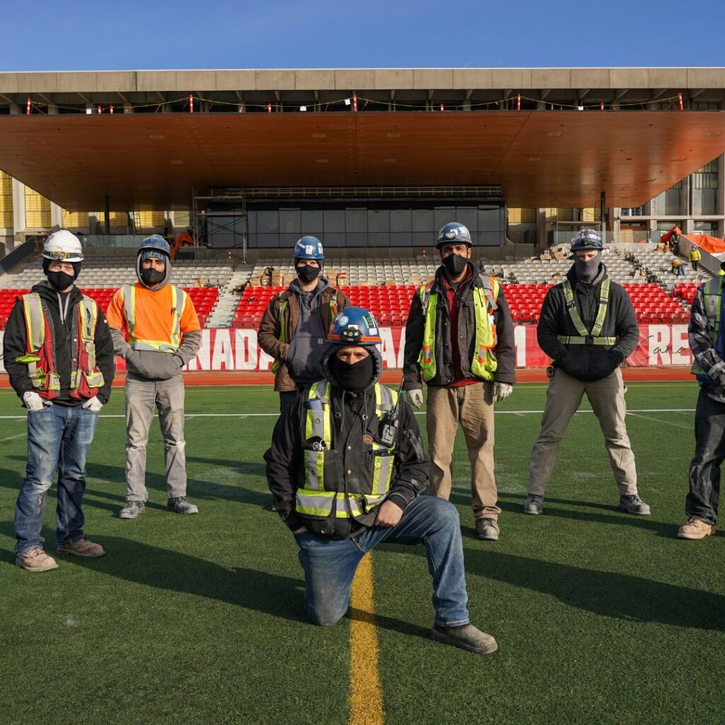 SFU Stadium Field Team