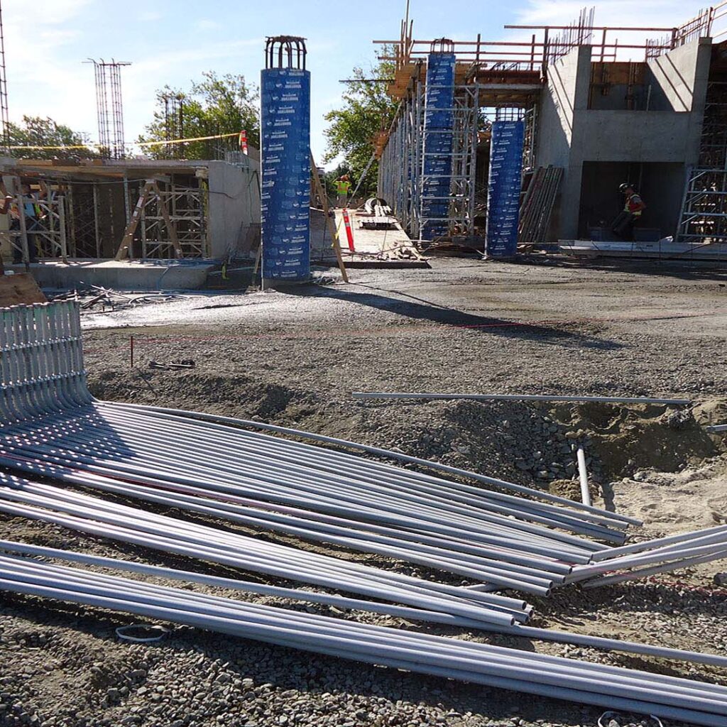 University of Victoria CARSA Building Construction Site