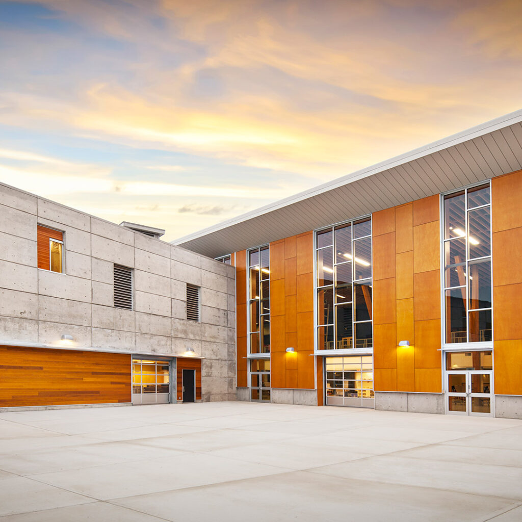 Alberni District Secondary School Exterior