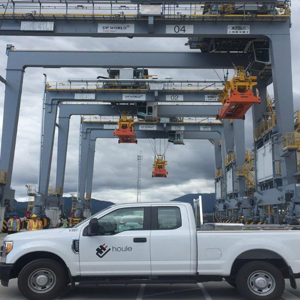 Fairview Container Terminal Expansion Houle Truck