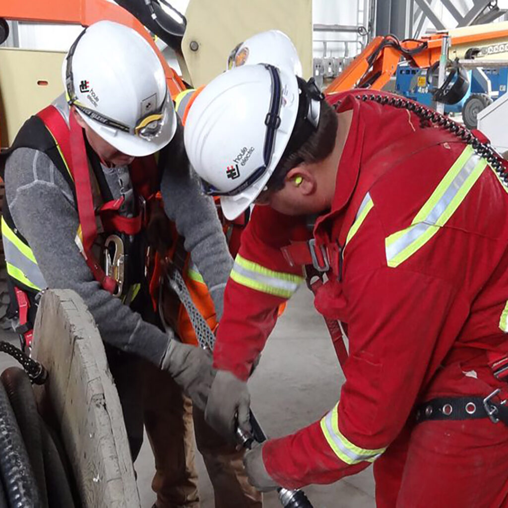 Mount Milligan Mine Teck Cable Installation