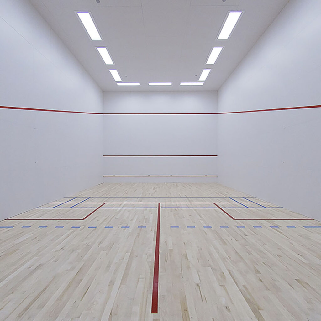 Northern Rockies Regional Recreation Centre Squash Court Lighting Controls