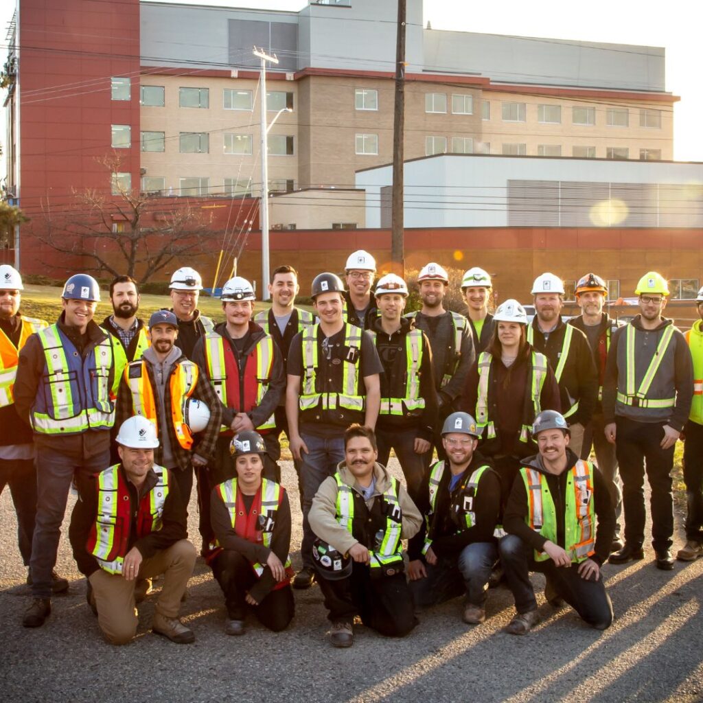 Penticton Regional Hospital Electrical and Technology Field Team