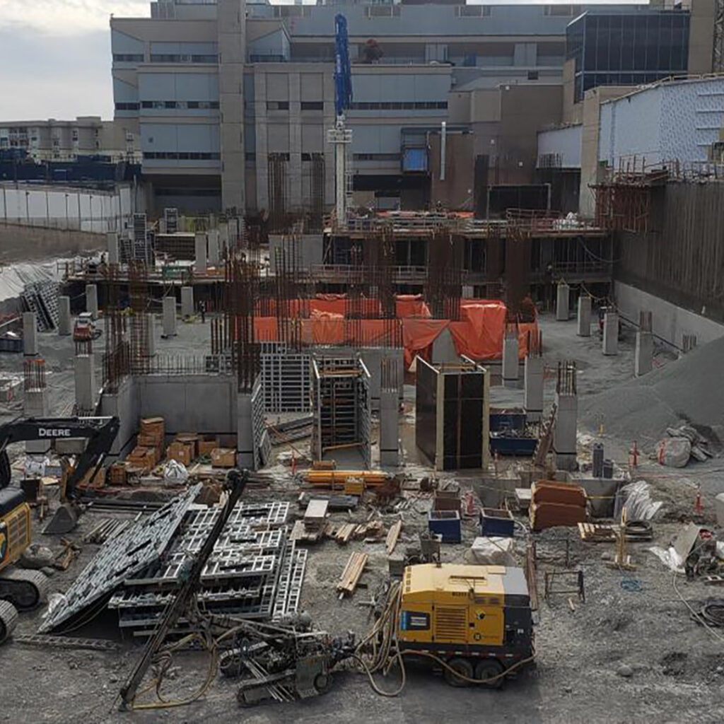 Royal Columbian Hospital Construction Site