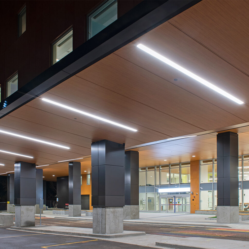 Royal Inland Hospital Patient Care Tower Entrance