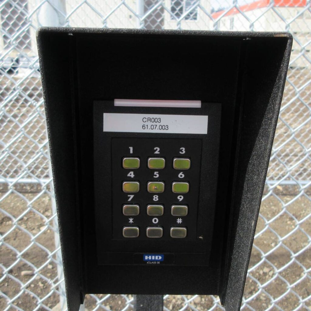 BZAM Managment Midway Security Design Access Control Keypad