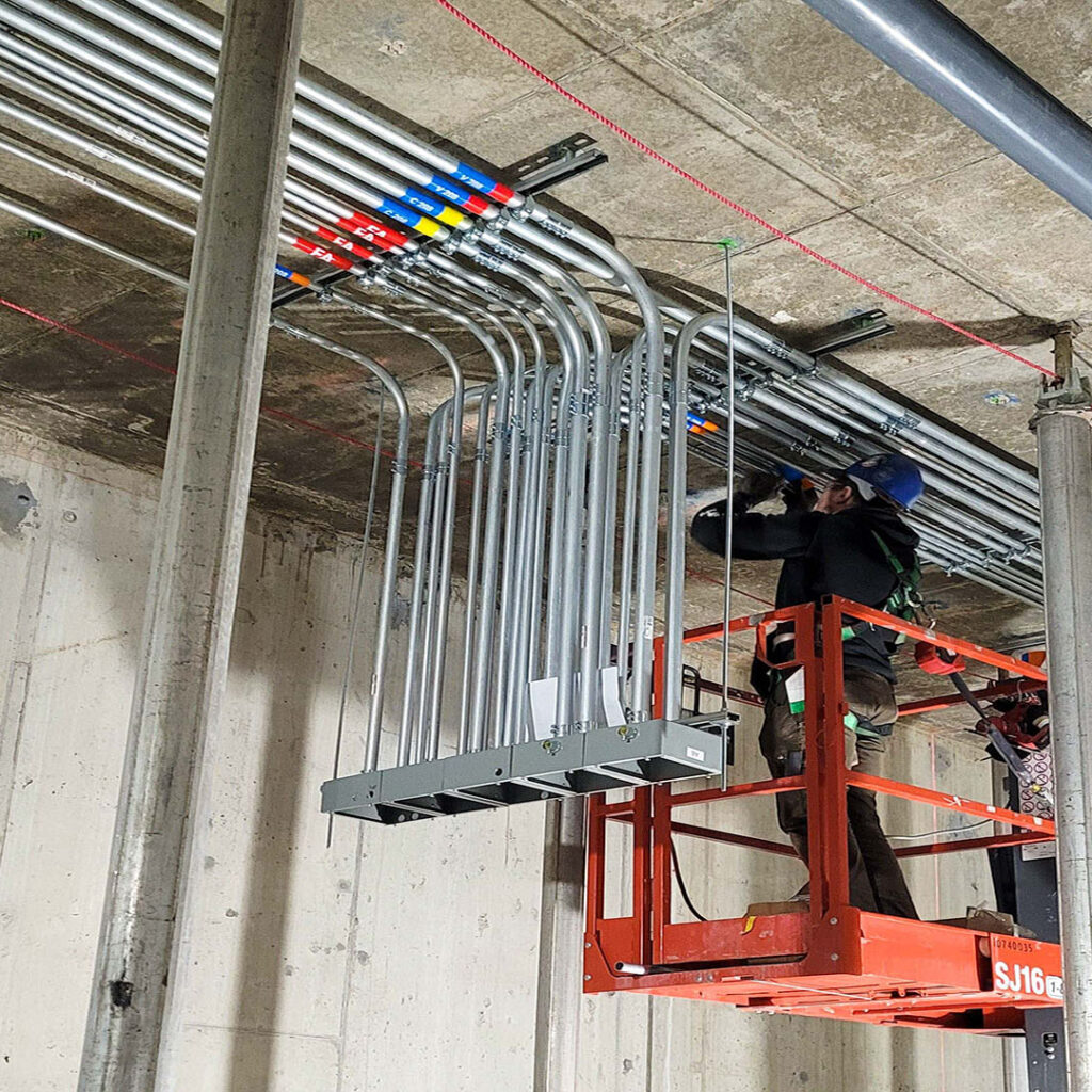 Mills Memorial Hospital Replacement Electrical Conduit Ceiling Rough-in
