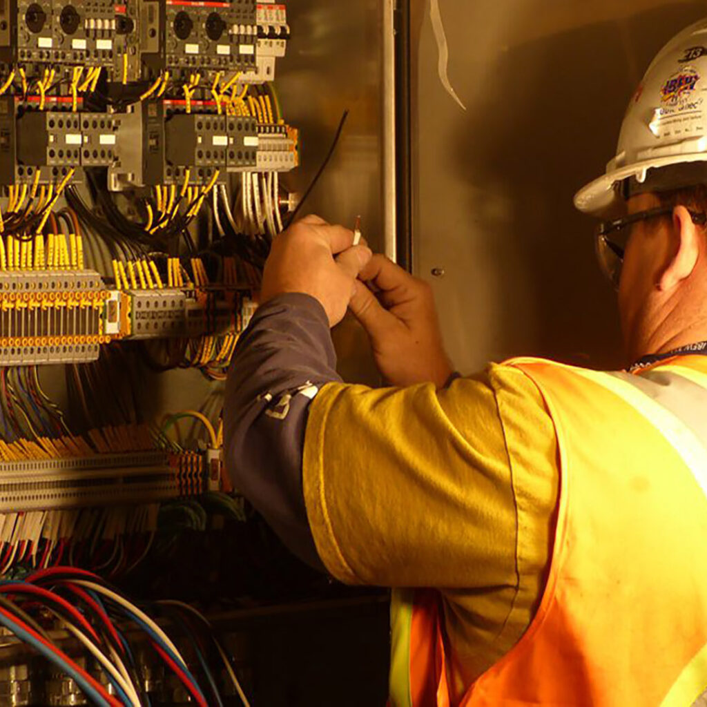 Mount Milligan Mine Building Controls Panel