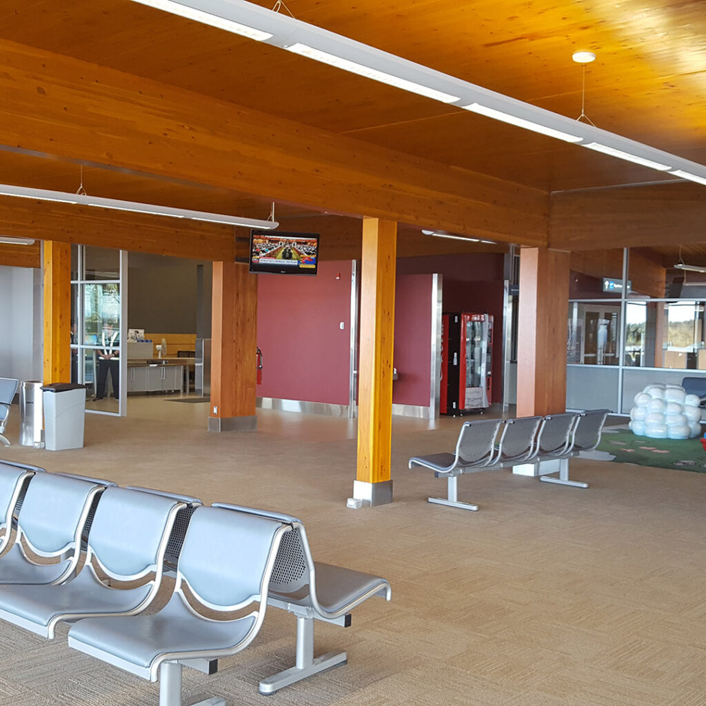 Prince Rupert Airport Terminal Passenger Waiting Room