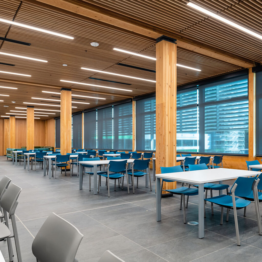 University of Victoria New Student Housing and Dining Cafeteria