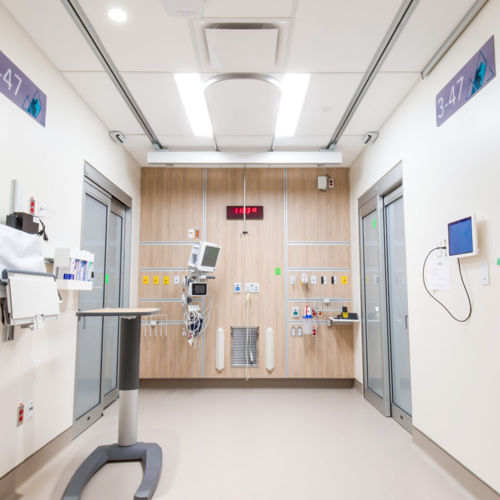 Vancouver General Hospital Operating Room Renewal Patient Room