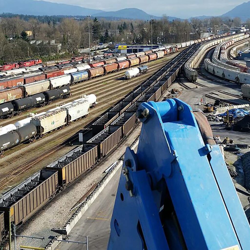 Deltaport Terminal Rail System