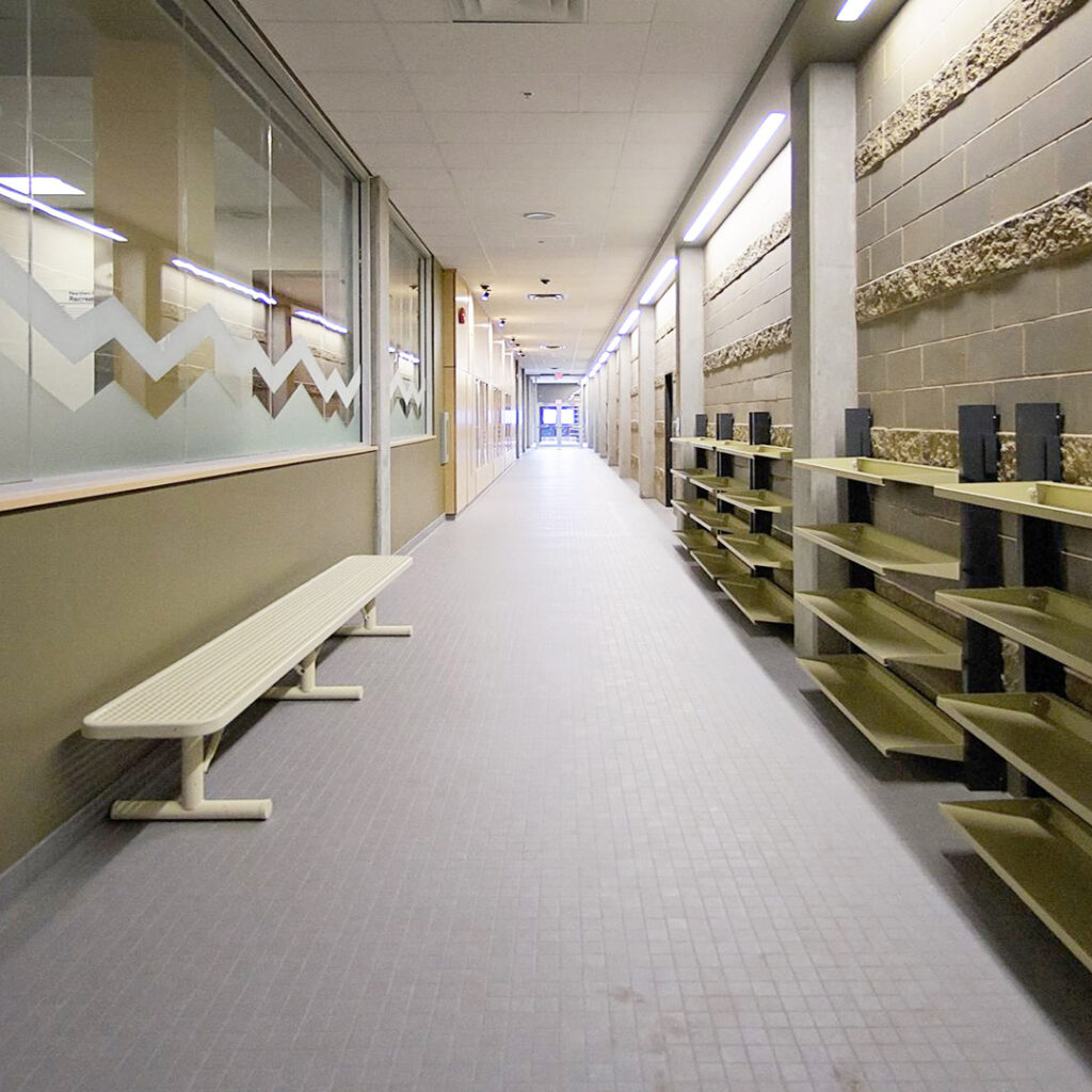 Northern Rockies Regional Recreation Centre Storage Racks