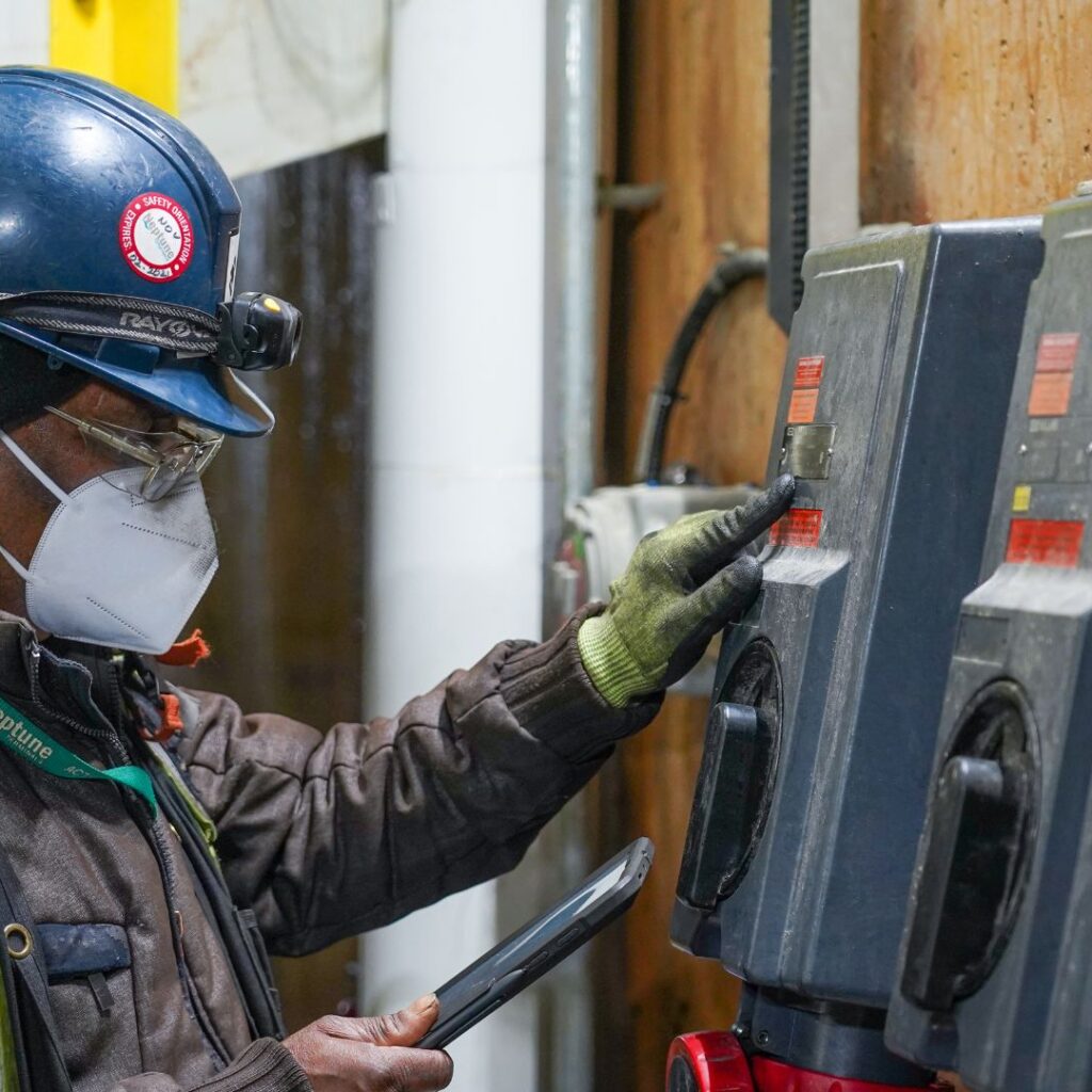 Neptune Terminals Coal Facility Upgrade QAQC Quality Control Assessment by Electrician