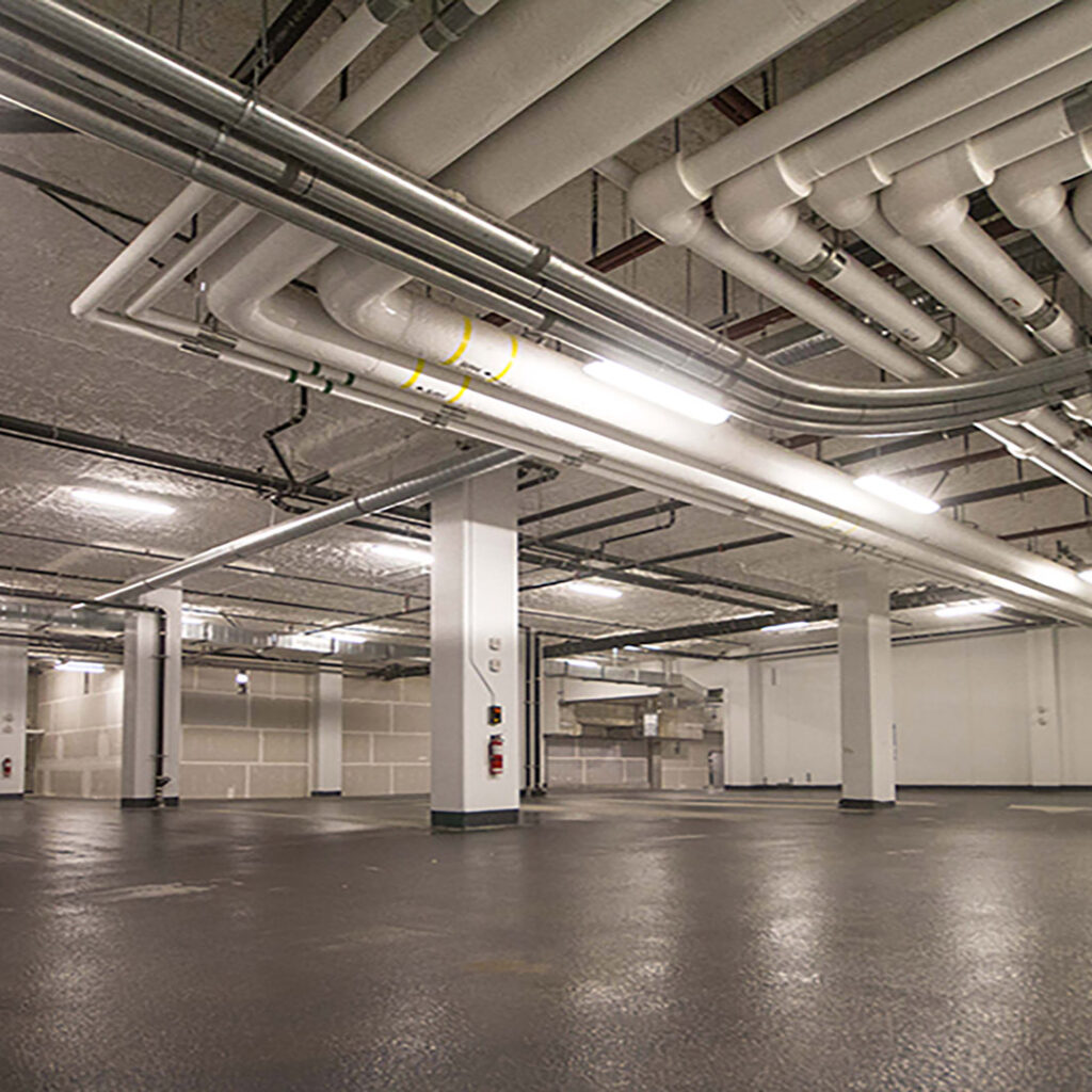 Surrey Memorial Hospital Critical Care Tower Electrical Conduit and Parkade Lighting