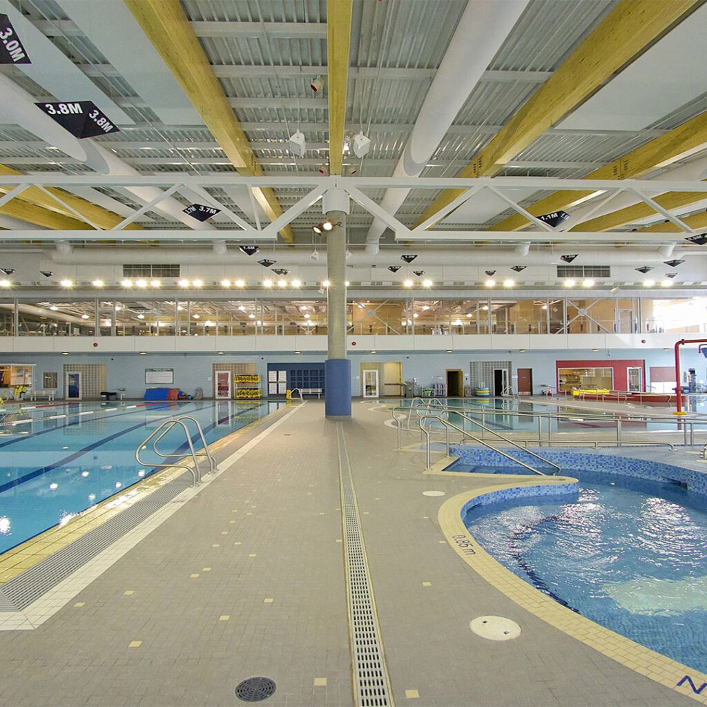 Northern Rockies Regional Recreation Centre Indoor Swimming Pool Lighting Controls