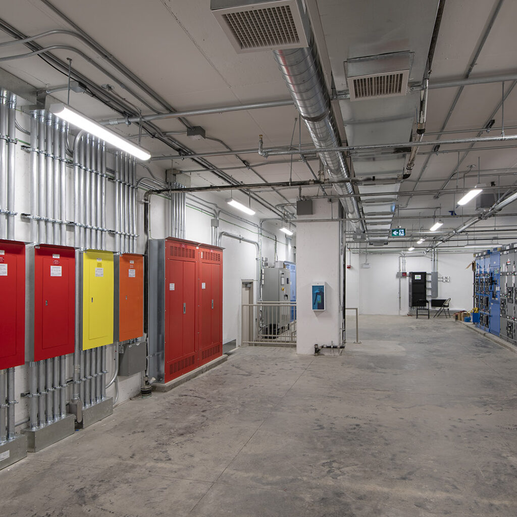 Royal Inland Hospital Patient Care Tower Main Electrical Room