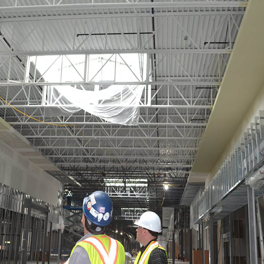 TFN Tsawwassen Mills Mall Electrical Construction