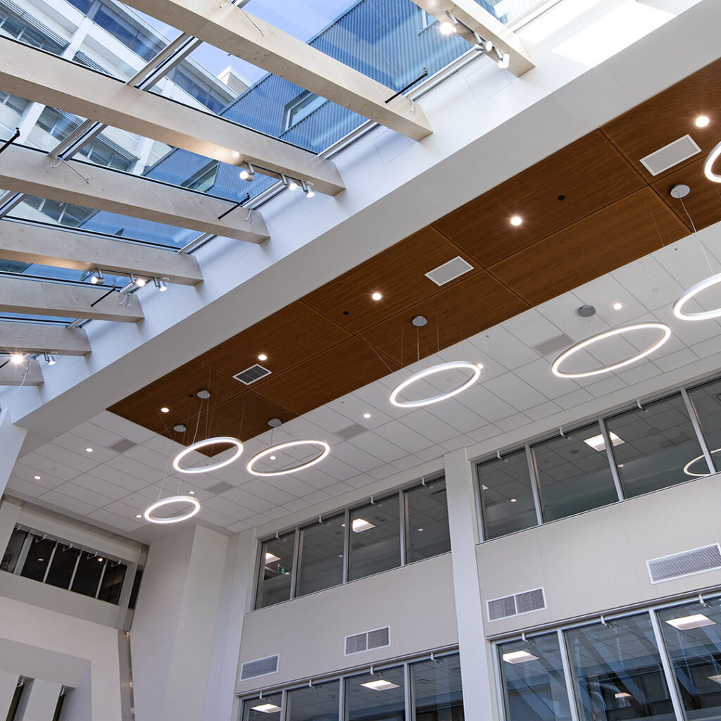 Royal Inland Hospital Patient Care Tower Lobby Lighting