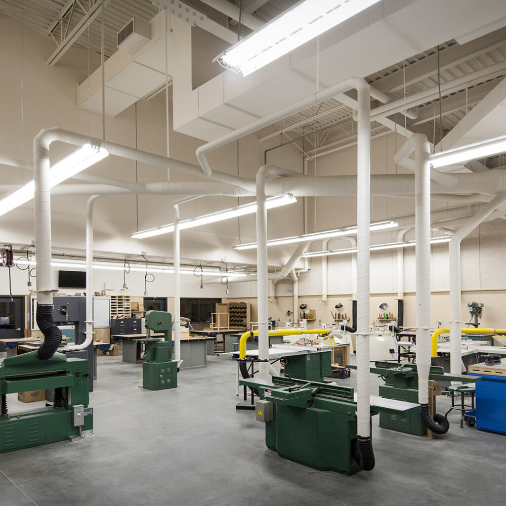 Alberni District Secondary School Shop Classroom