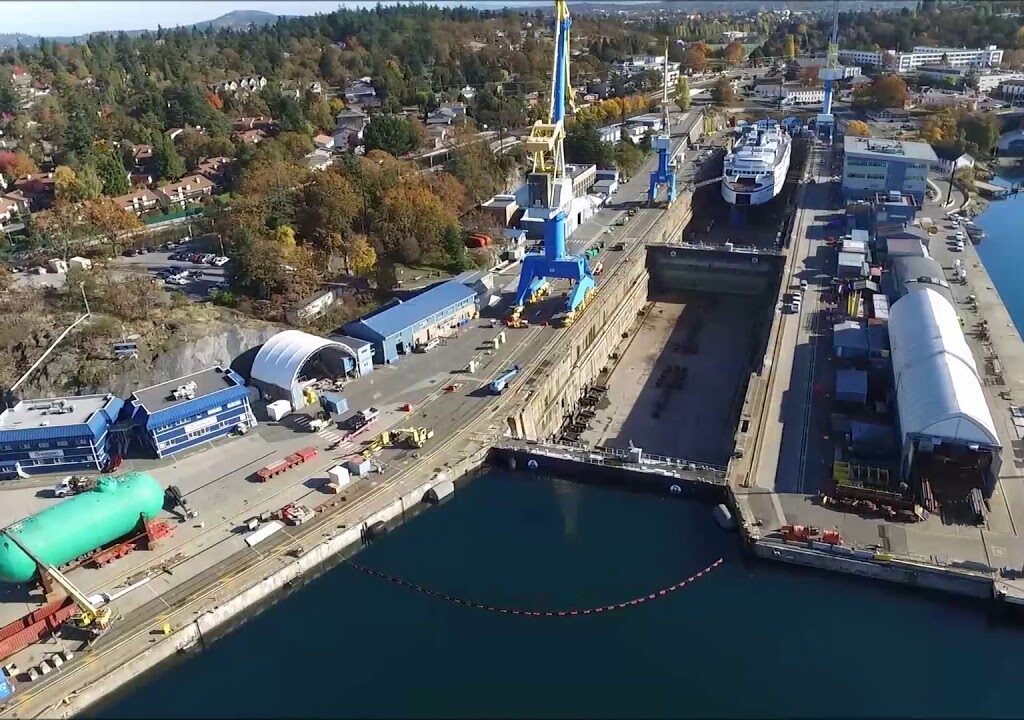 Esquimalt Graving Dock North Landing Wharf Substation Replacement in Victoria BC