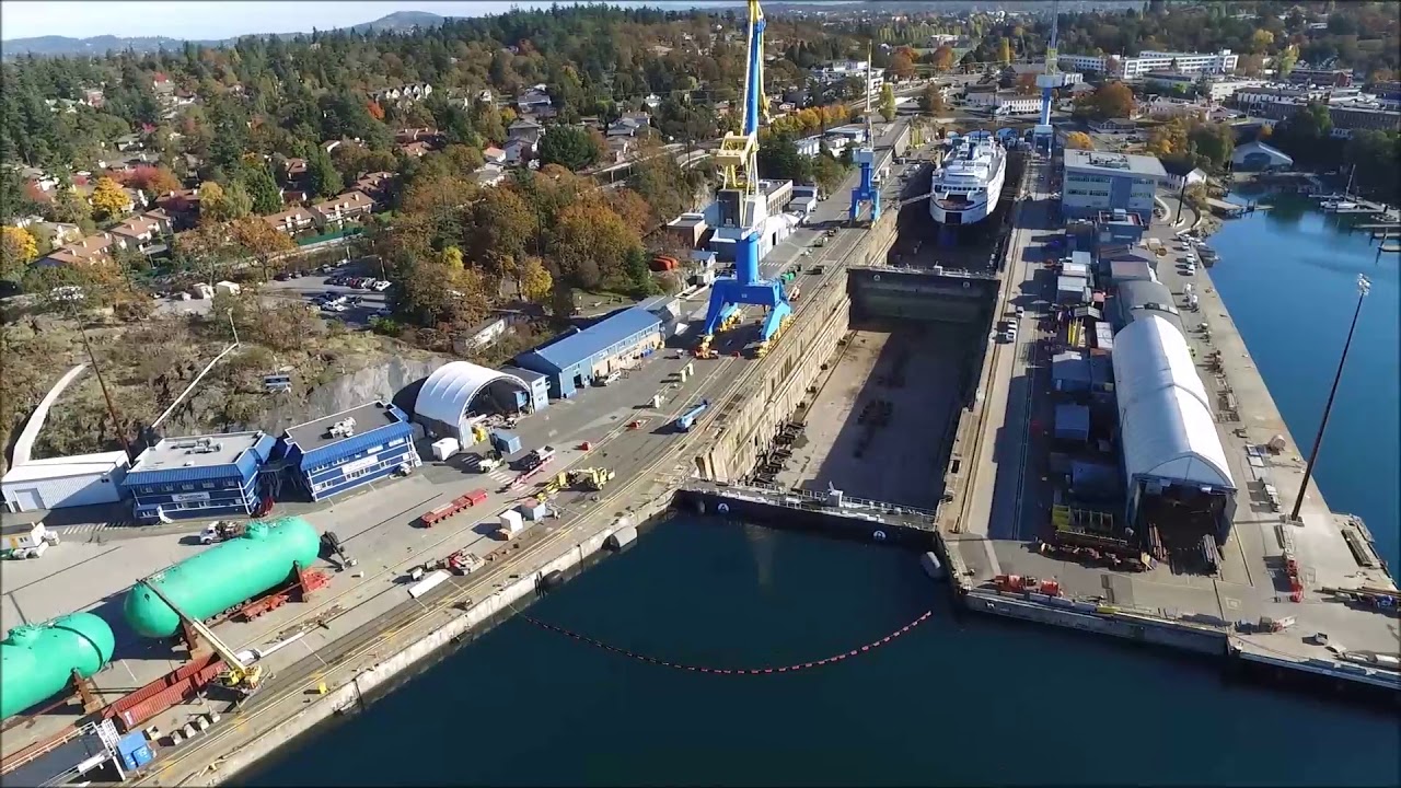Esquimalt Graving Dock North Landing Wharf Substation Replacement in Victoria BC