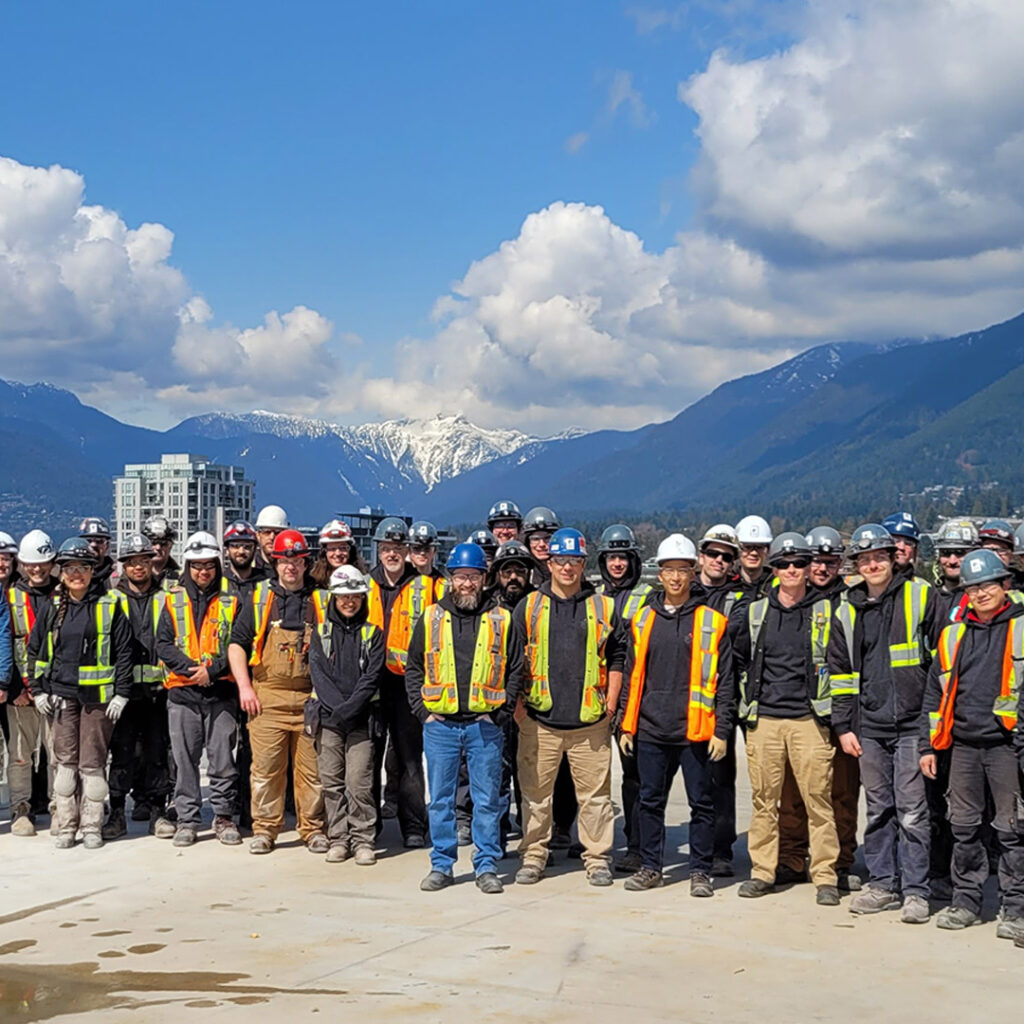 Lions Gate Hospital project field team