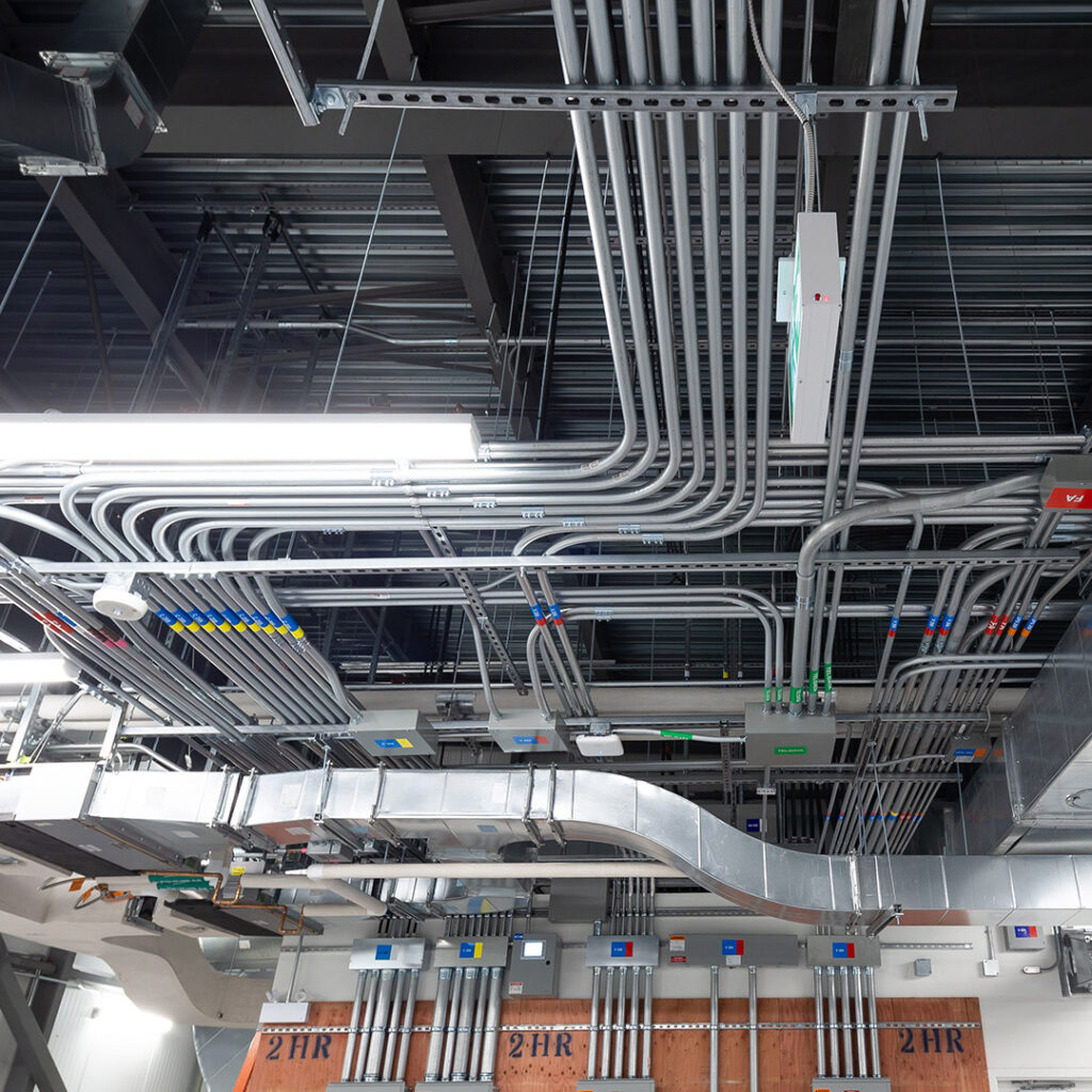 Houle conduits at the Mills Memorial Hospital