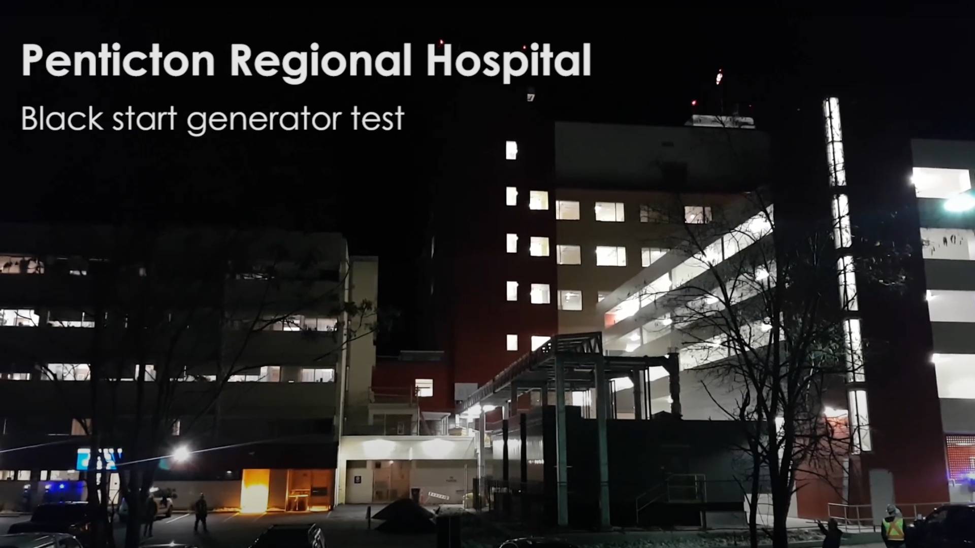 Penticton Regional Hospital Generator Test