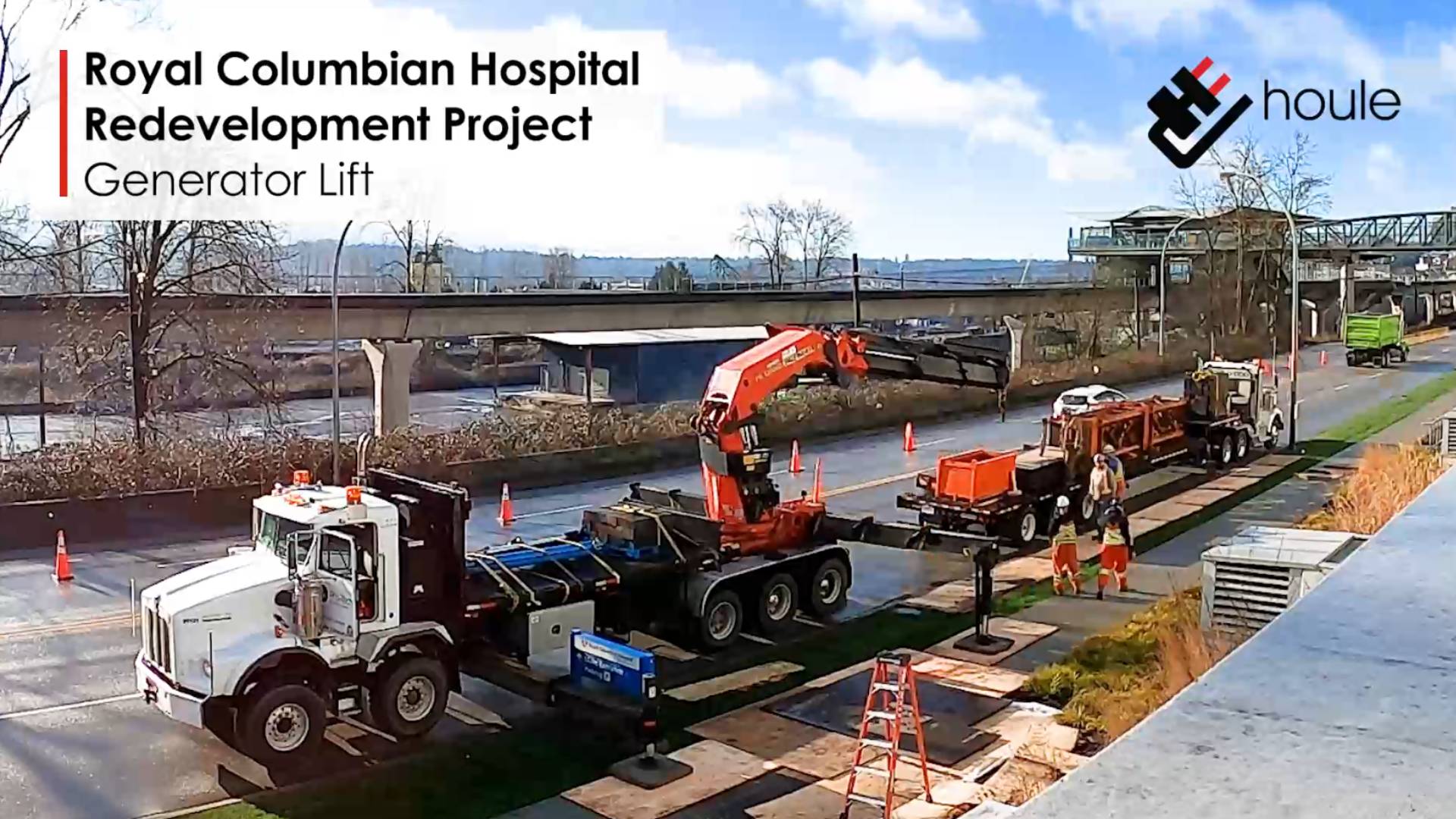 Royal Columbian Hospital Redevelopment Project - Generator Lift Video