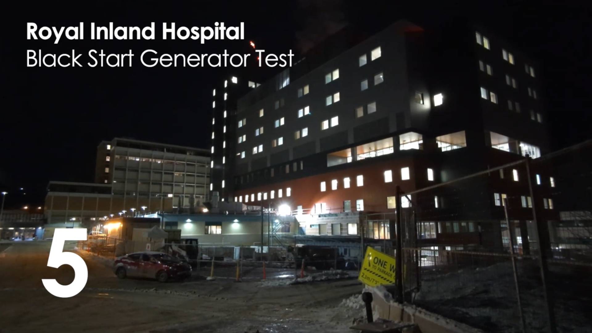 Royal Inland Hospital Black Start Generator Test Video Thumbnail