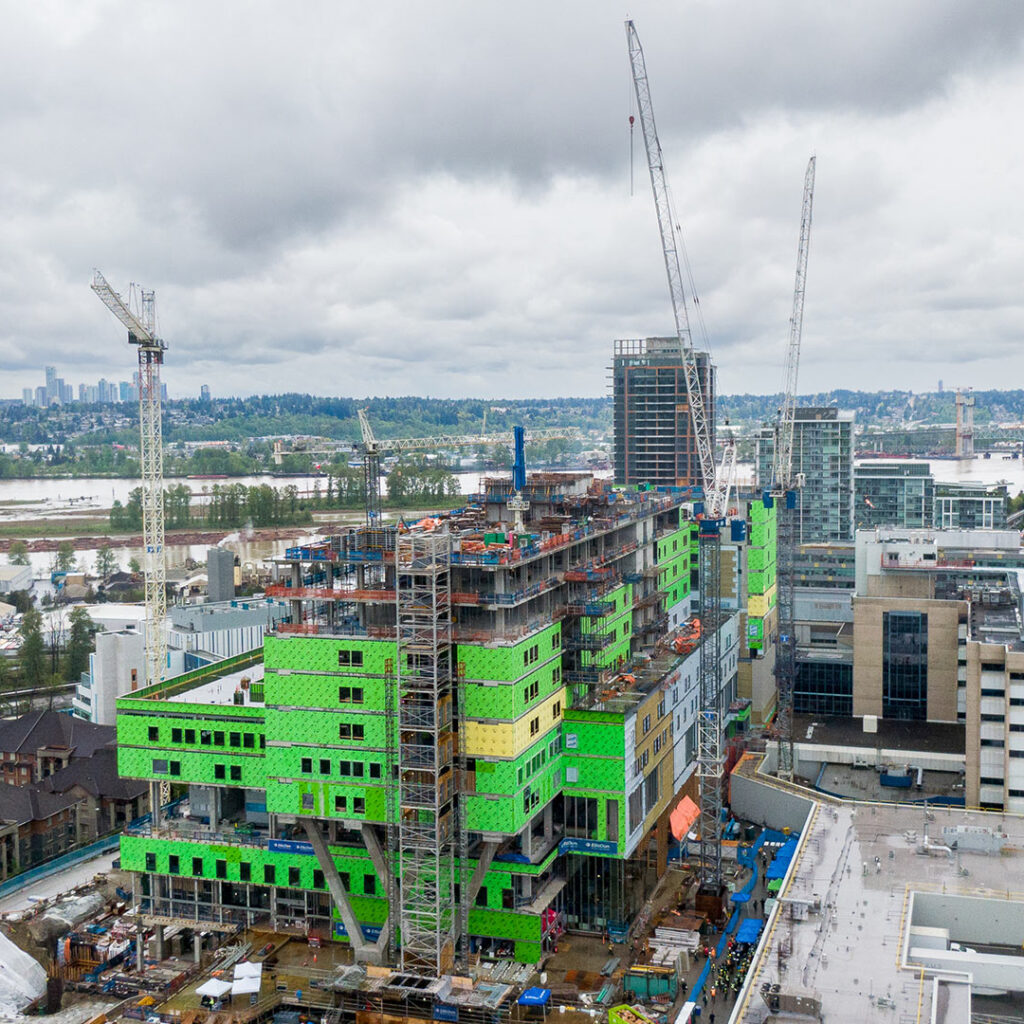 Royal Columbian Hospital Construction Site