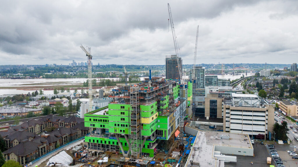 Royal Columbian Hospital Construction Site