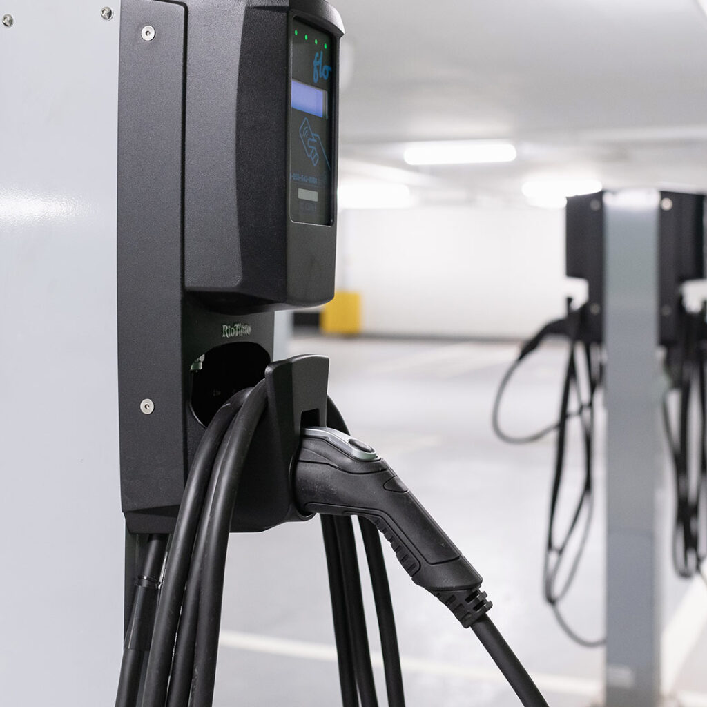 EV Charger at The Stack parking lot